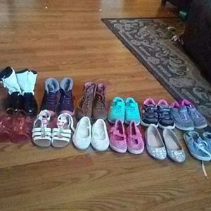 Girls shoe lot